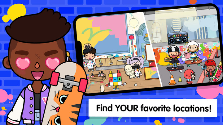 Toca Life World(Unlock all characters) screenshot image 4_playmod.games