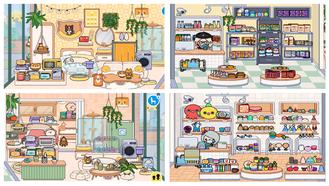 Convenience Store(Little Bear Cafe ) For Toca Life World Mods