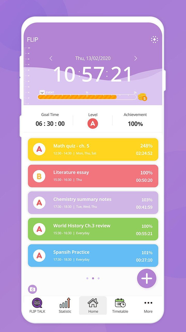 FLIP – Focus Timer for Study(Mod) screenshot image 2_playmods.games