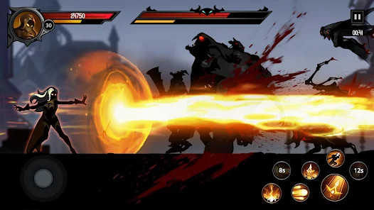 Shadow Knight: Ninja Fighting‏(قائمة وزارة الدفاع) screenshot image 5