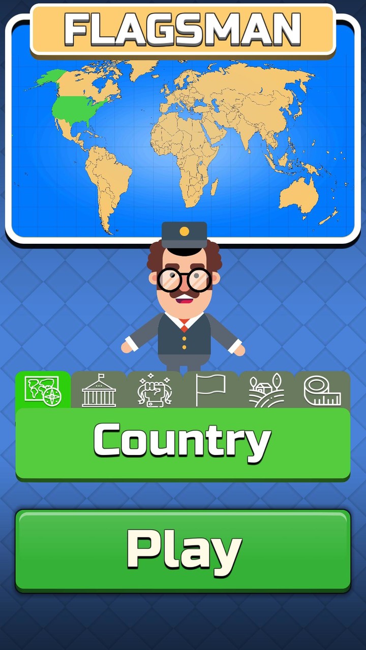 Geography: Flags of the World Ảnh chụp màn hình trò chơi