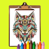 Wolf Coloring Book for Adults 2020-Wolf Coloring Book for Adults 2020