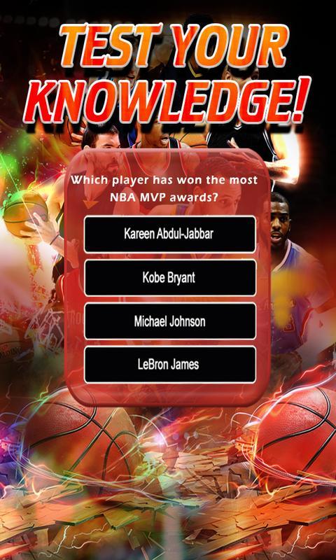 Trivia For NBA Basketball_playmod.games