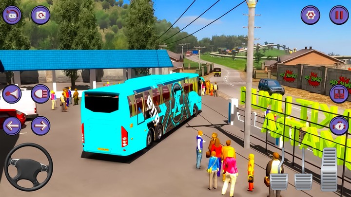 City Coach Bus Simulator Games‏