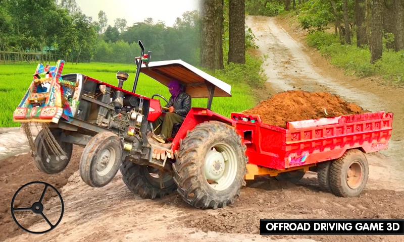 Tractor Trolley Farming Simulator Real Game