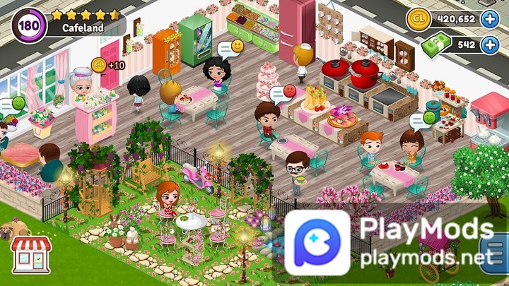 Cafeland - World Kitchen(Unlimited Money) screenshot image 5_playmod.games