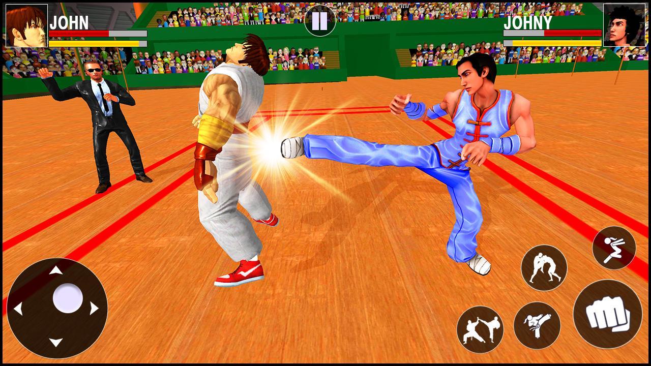Kung Fu Karate Fighting: Tiger Tag Team King Fight_playmods.net