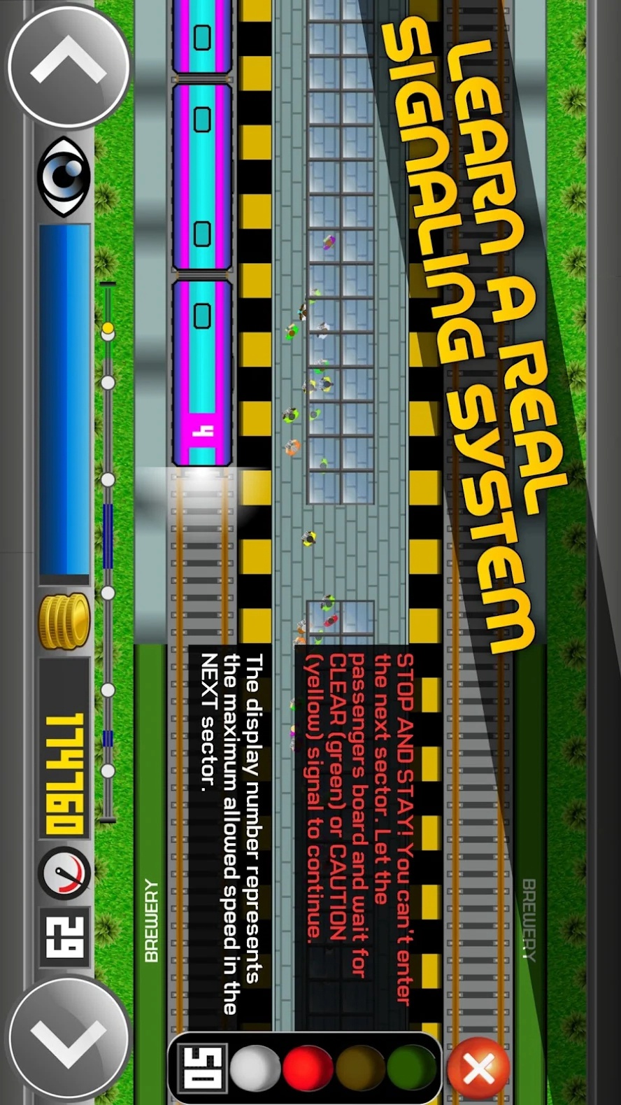 Subway Simulator 2D - city metro train driving sim