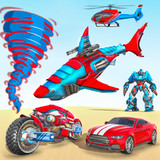 Shark Robot Car Game Bike Game_playmods.net