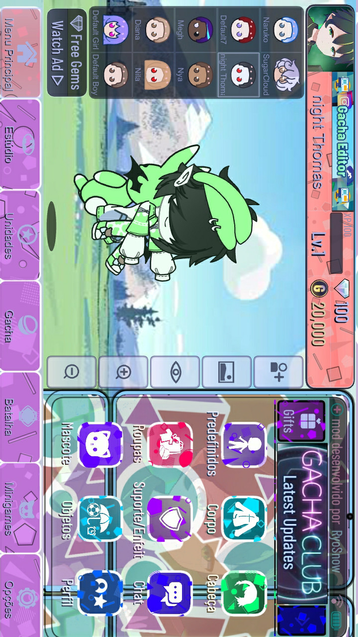 Gacha Want(Mod Menu) screenshot image 1_playmod.games