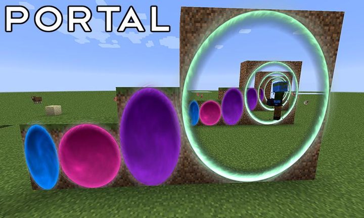 Portal Gun 2 Mod for MCPE