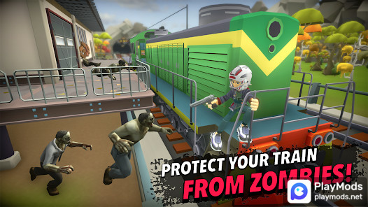 Zombie Train: Survival games‏(مفتوحة) screenshot image 1