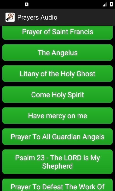 Christian prayers audio Ảnh chụp màn hình trò chơi
