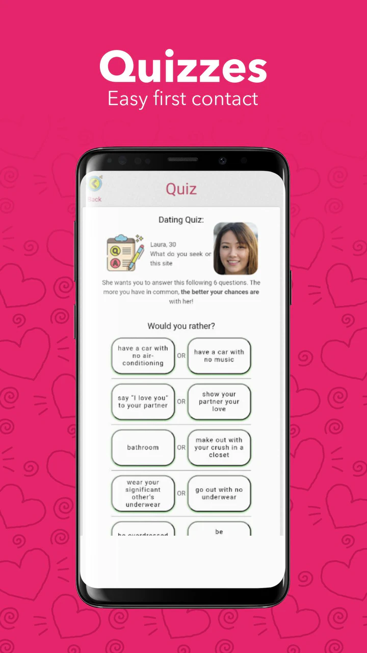 Dating app without chat