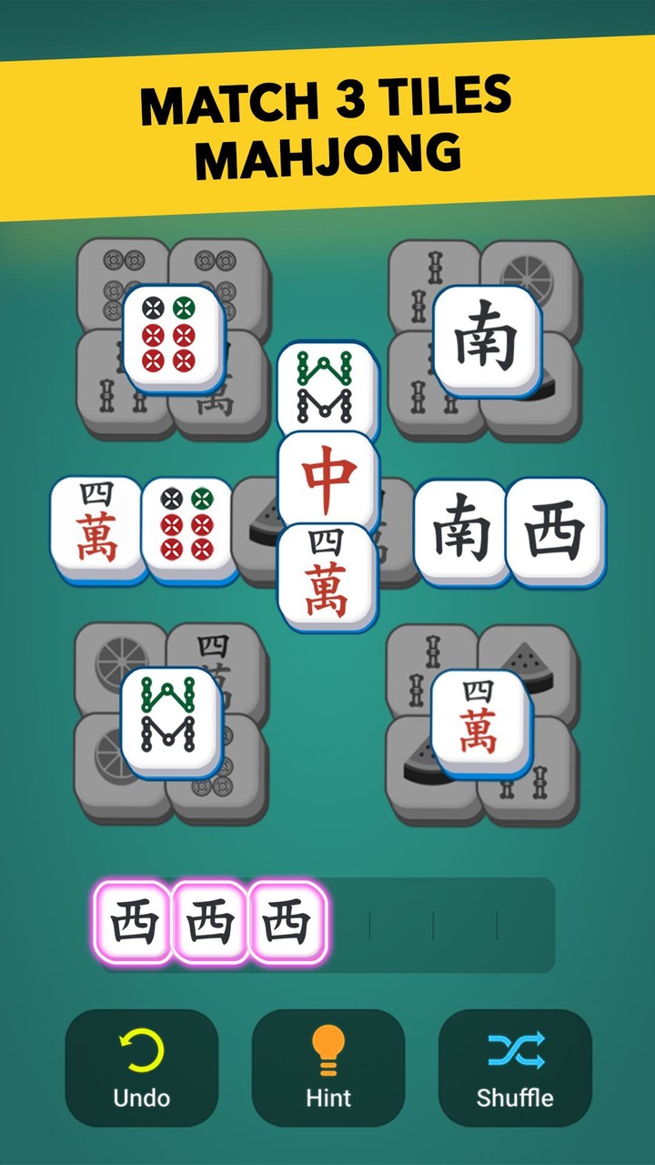 Match 3 Tiles Mahjong‏