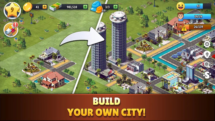 City Island: Collections game(menu cài sẵn) screenshot image 1 Ảnh chụp màn hình trò chơi