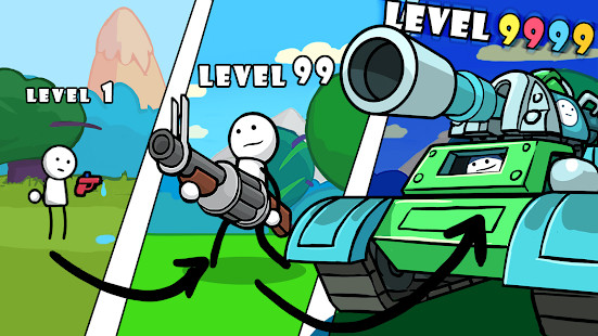 One Gun: Stickman(Unlimited Money) screenshot image 1_playmods.net
