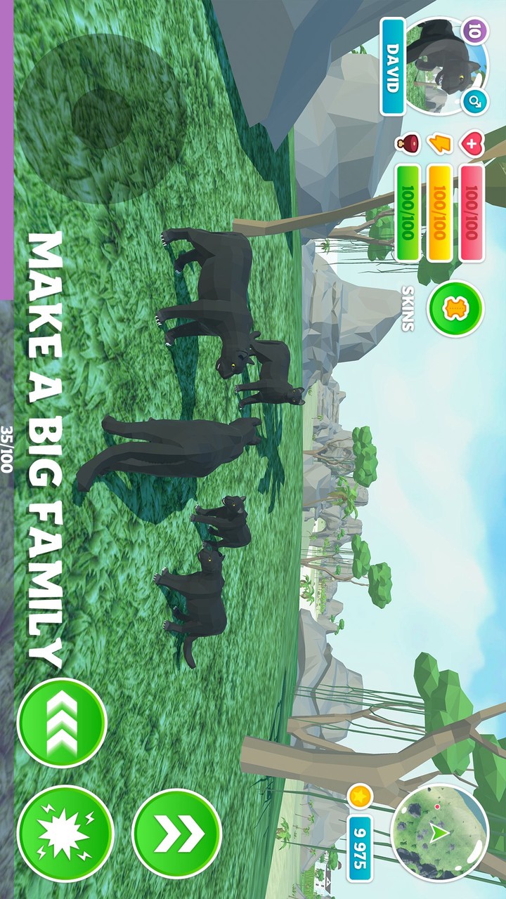 Panther Family Simulator(mod) screenshot