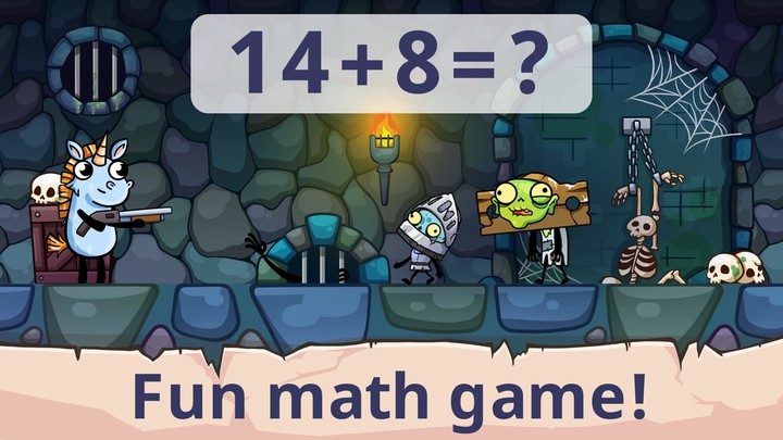 Math games: Zombie Invasion‏