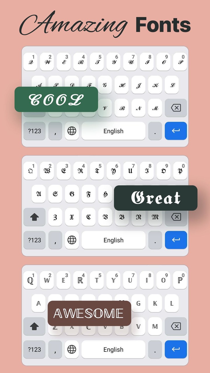 Fonts Art: Keyboard Font Maker_playmod.games