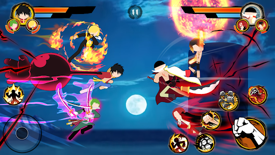 Stickman Pirates Fight(Unlimited Money) Game screenshot  2