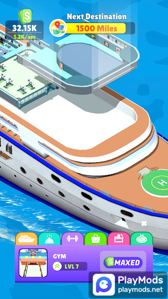 Idle Cruiseliner‏(أموال غير محدودة) screenshot image 4