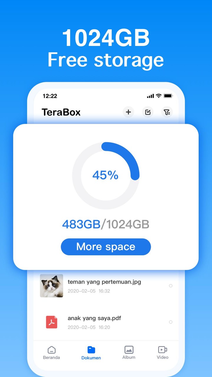 Terabox: Cloud Storage Space_playmods.games