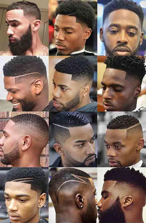 black men hairstyles chart