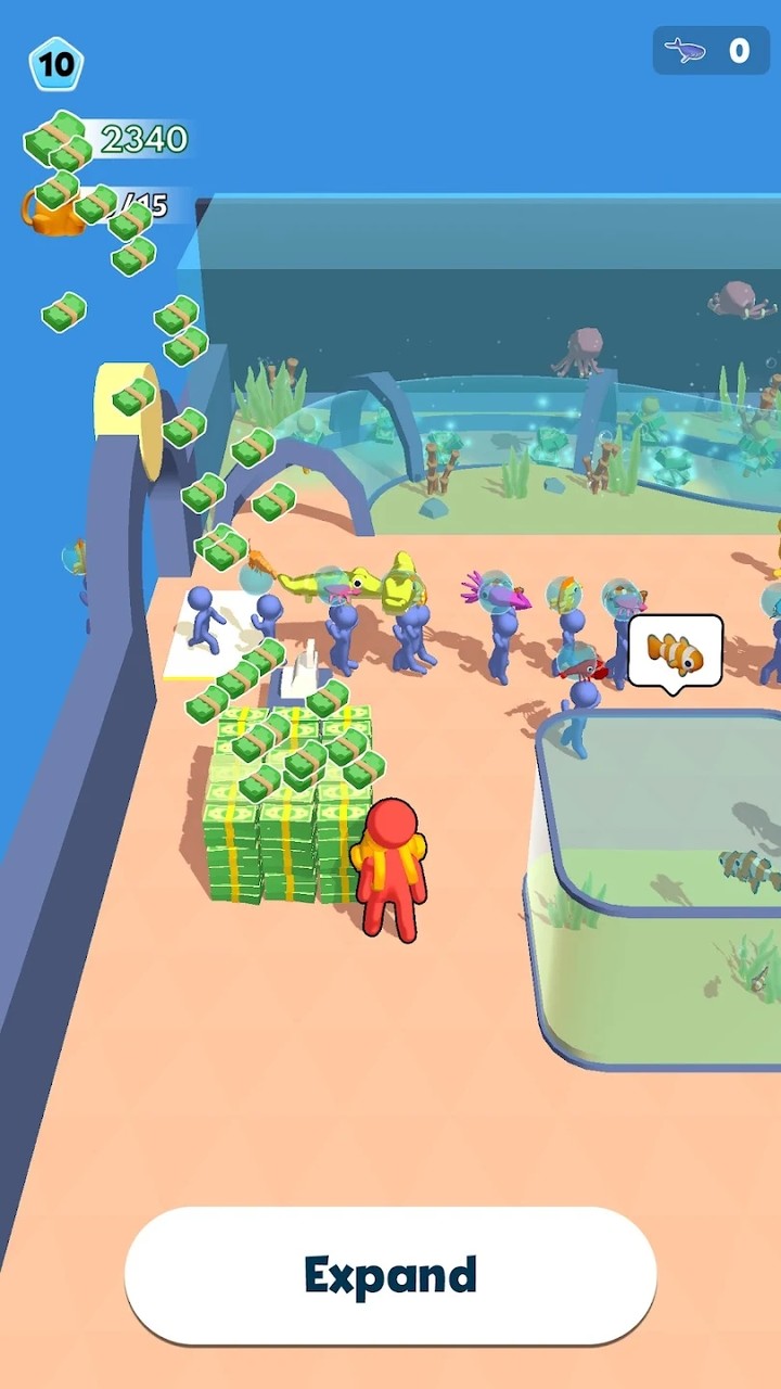 Aquarium Land(Бесконечные деньги) screenshot image 1