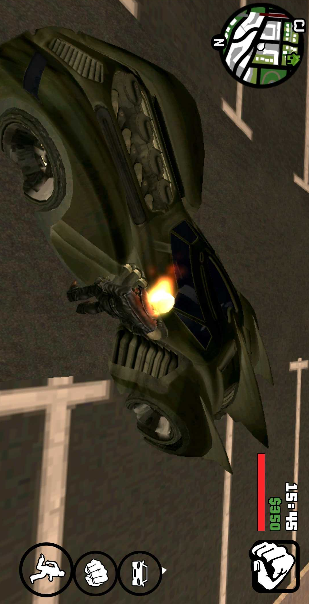 Grand Theft Auto: San Andreas(Ghost Rider รุ่นยานพาหนะพิเศษ) Game screenshot  2