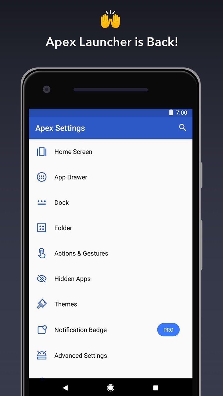 Apex Launcher - Customize,Secure,and Efficient(Pro Features Unlocked) screenshot image 2_playmods.games