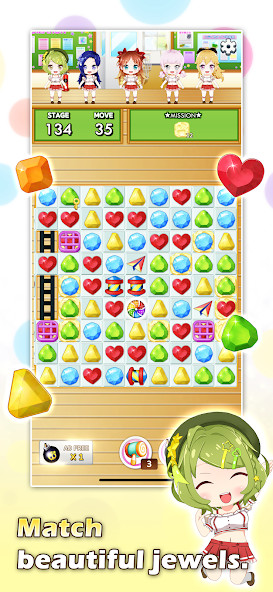 Chocolat Symphony: IDOL POP(Kim cương không giới hạn) screenshot image 1 Ảnh chụp màn hình trò chơi