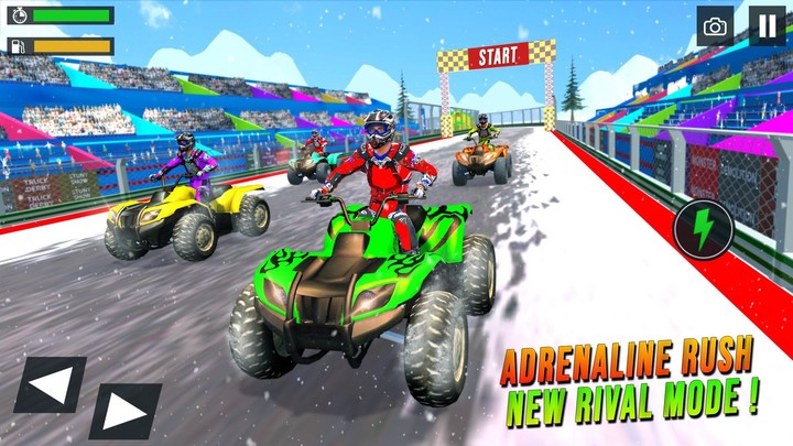 Snow Mountain Quad Bike Racing_playmod.games