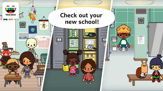 Toca Life School(Unlock all content) screenshot image 5_playmods.games