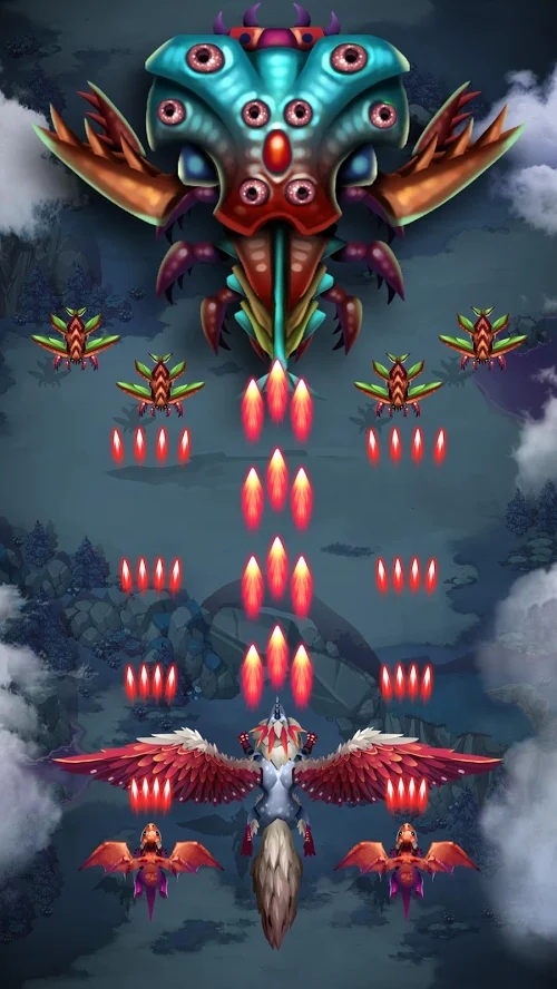 Dragon shooter - Dragon war - Arcade shooting game(mod)