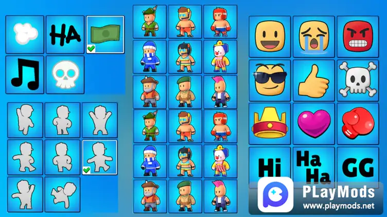 📳 APK MOD STUMBLE GUYS ATUALIZADO, MULTIPLAYER, EMOTES, SKINS NA PARTIDA -  STUMBLE GUYS (testando.) 