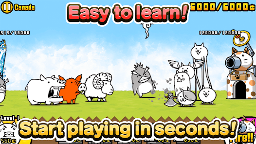 Battle Cats(Unlimited Currency) screenshot image 2_playmods.net