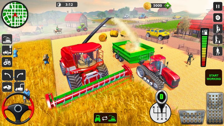 Mega Tractor Driving Simulator‏