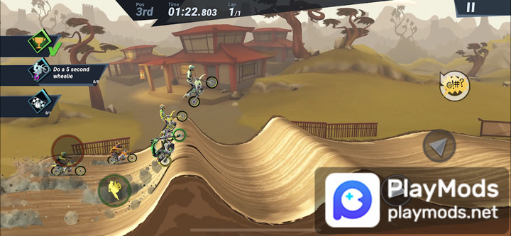 Mad Skills Motocross 3(Unlimited Money) screenshot image 1