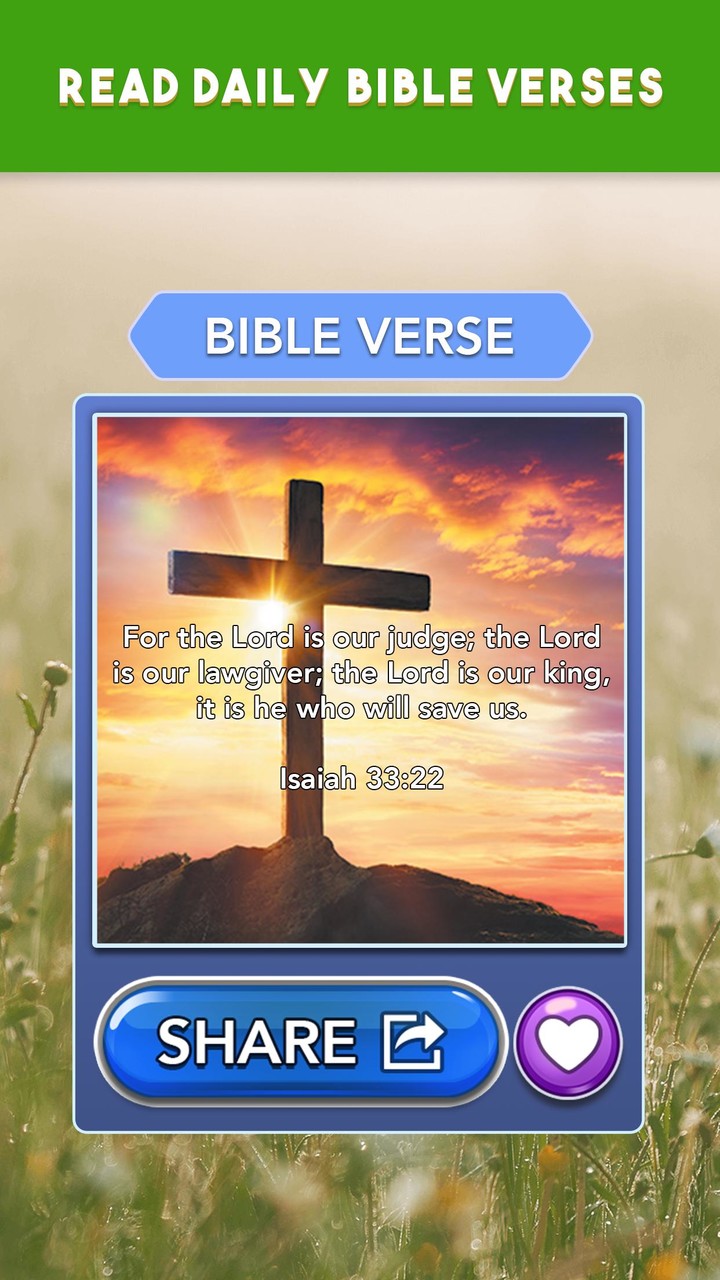 Daily Bible Trivia Bible Games Ảnh chụp màn hình trò chơi