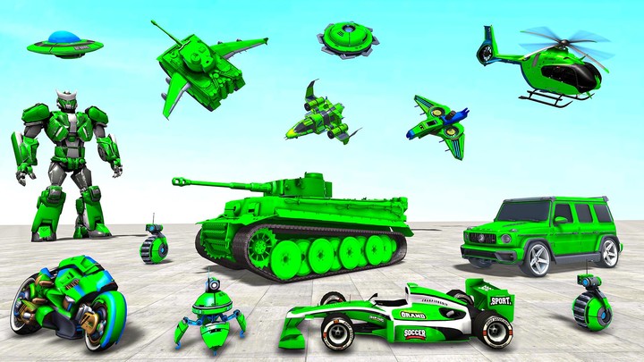 Tank Robot: Car Robot Games