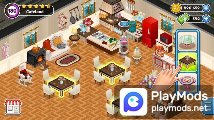 Cafeland - World Kitchen(Unlimited Money) screenshot image 2_playmods.games