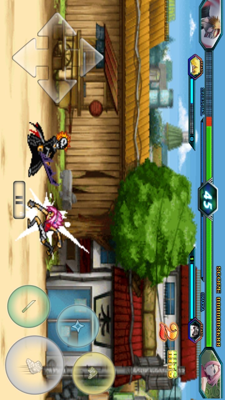 mugen Bleach vs Naruto(unlimited energy) screenshot image 3_playmod.games