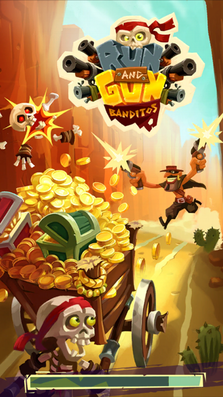 Running and shooting: enemies(Unlimited Money(Increase when you spent))