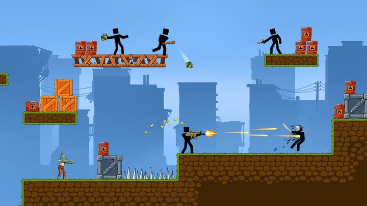 The Gunner 2: Guns and Zombies(Free Shopping) screenshot image 4_playmod.games