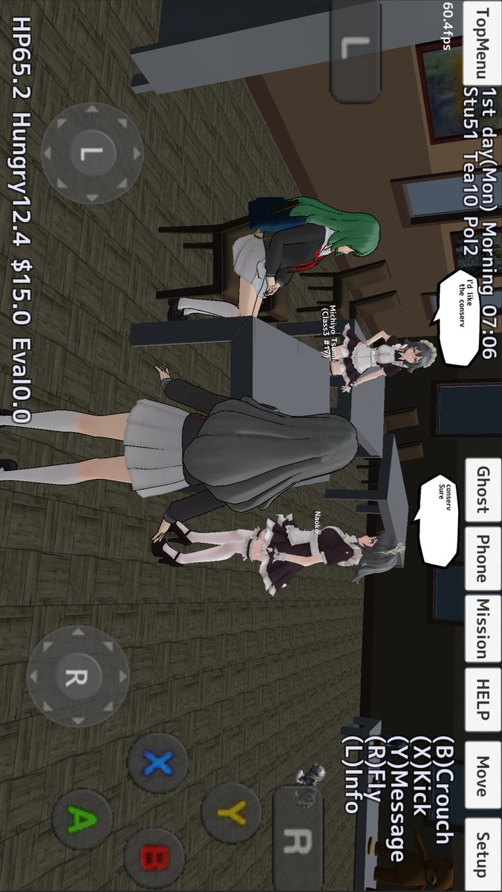 School Girls Simulator(Mod Menu) screenshot image 3_playmods.games