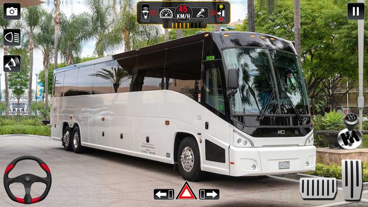 Coach bus simulator 3d driving‏