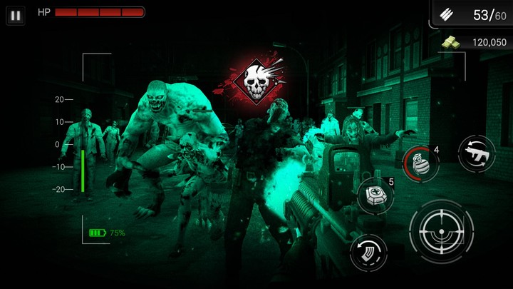 Zombie Hunter D-Day2 Ảnh chụp màn hình trò chơi