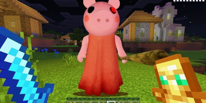 Piggy mod for minecraft