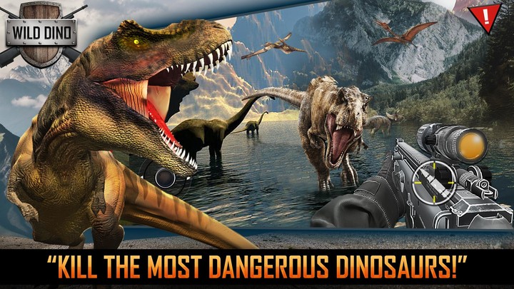 ألعاب الرماية ديناصور حقيقية